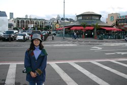 Tina the happy tourist