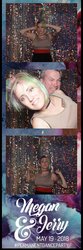 Megan and Jerry’s wedding photo booth